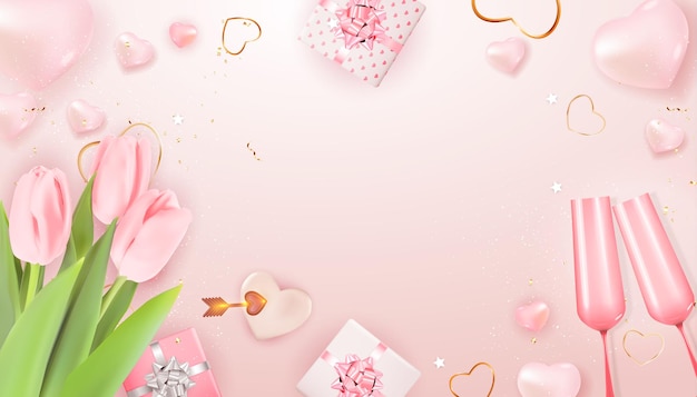 Banner di San Valentino.