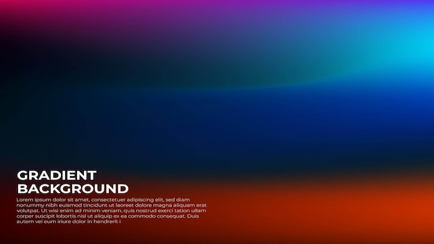 Banner di sfondo con design di gradiente di lusso astratto