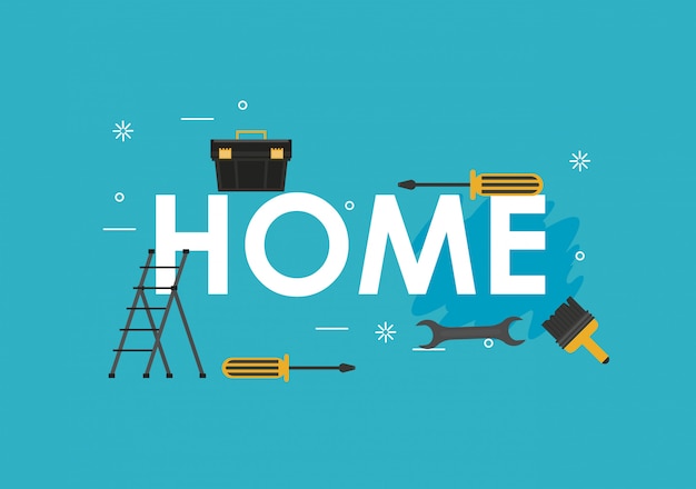 Banner di strumenti per la casa