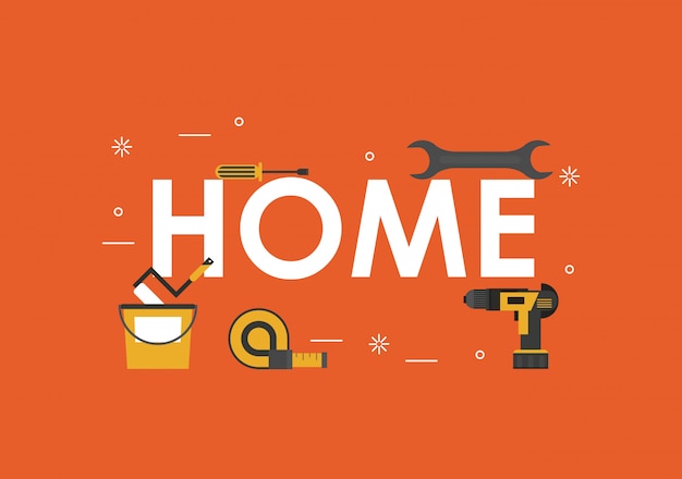 Banner di strumenti per la casa