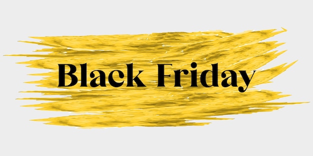 Banner di super vendita del Black Friday. Banner dell'offerta del Black Friday