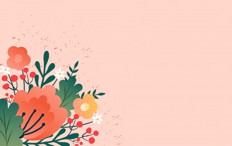 Vettore banner di vendita design con fiori di primavera.