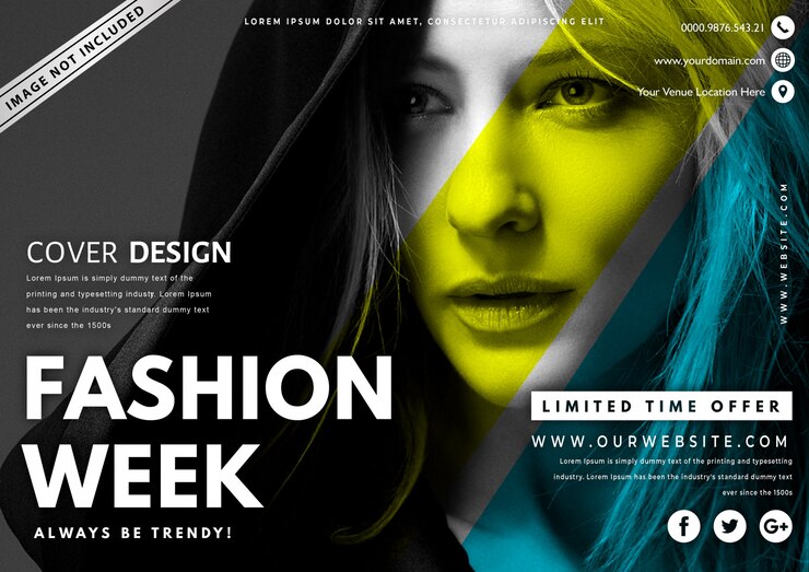 Vettore banner di vendita di moda moderna