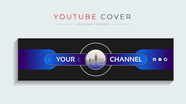 Banner di Youtube e design della copertina