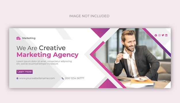 Banner e copertina Facebook creativi