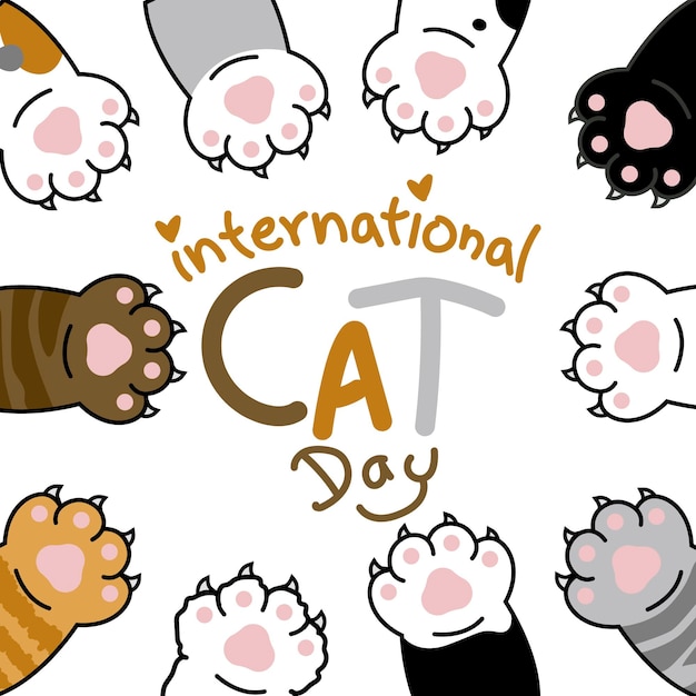 Banner internazionale per la cura dei gatti