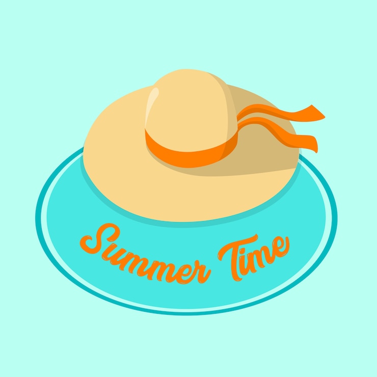Vettore banner pubblicitario summer time