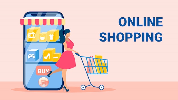 Banner Shopping online
