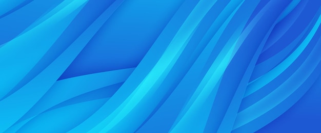 Banner vettoriale astratto blu con semplici forme geometriche Per la copertina di un libro di design poster di copertina CD flyer sfondo di un sito web o pubblicità