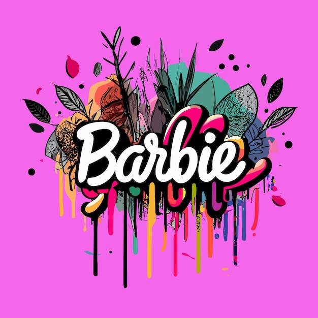 Barbie eps Vector design per adulti ragazze bambini bambini magliette con cappuccio adesivi clip art
