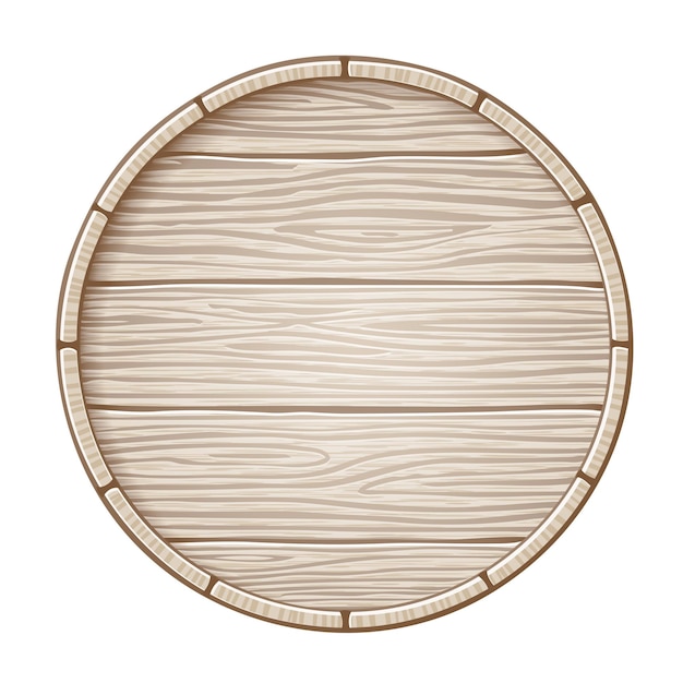 Barile di legno con copia-spazio