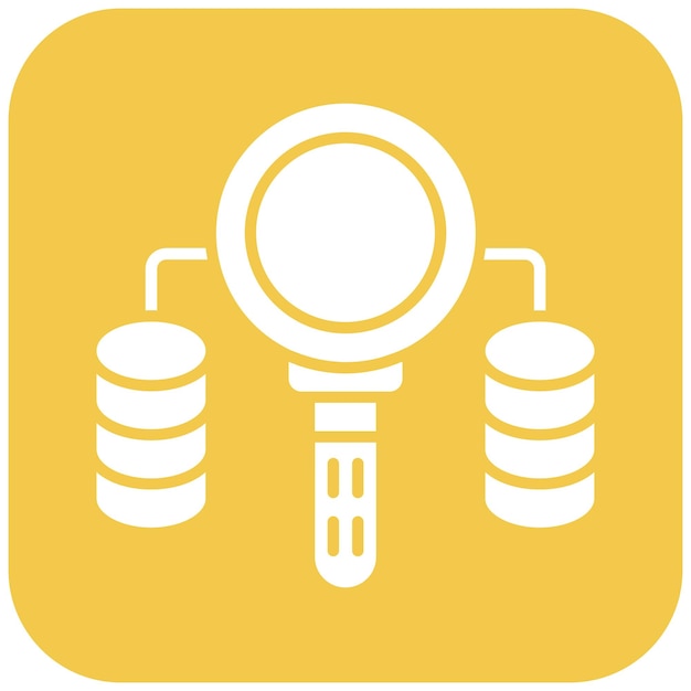 Base di dati Immagine vettoriale di icone di scansione Può essere utilizzata per Web Hosting