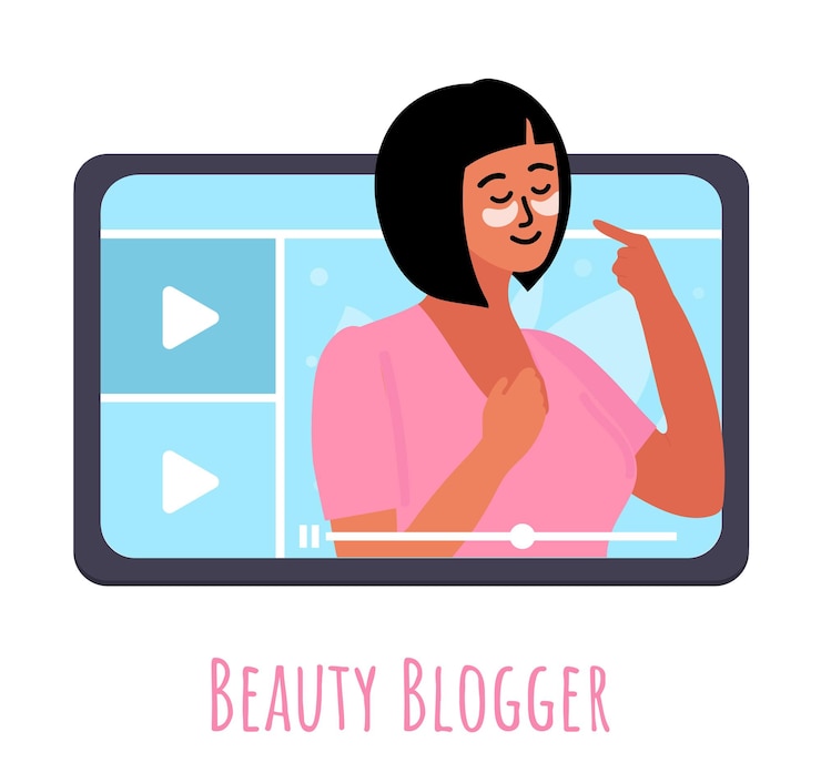 Vettore beautiblogger 5