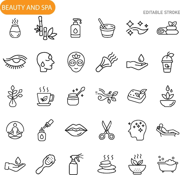 Beauty and Spa Icon Wellness Cura della pelle Trattamenti di rilassamento