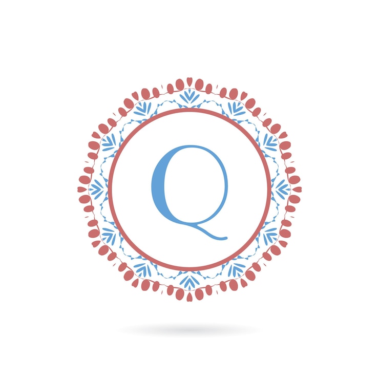 Vettore beauty brand letter q logo design luxury q letter vector monogram