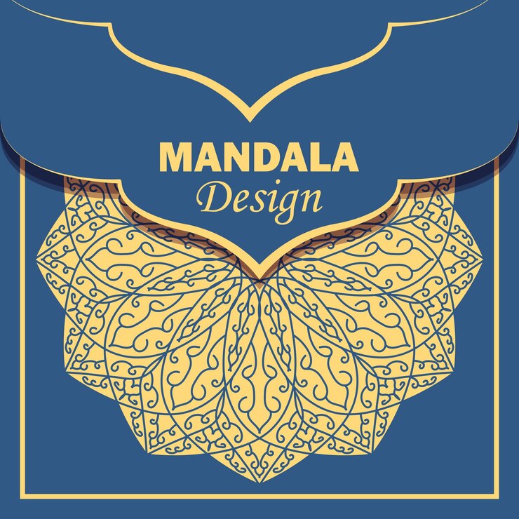Vettore bel disegno mandala vettoriale disegno orientale unico