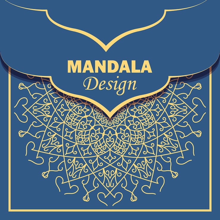 Vettore bel disegno mandala vettoriale disegno orientale unico