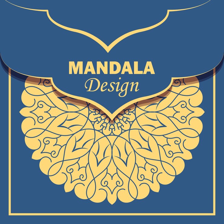 Vettore bel disegno mandala vettoriale disegno orientale unico