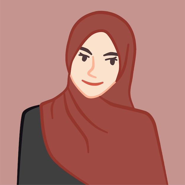 Bella ragazza con l'hijab