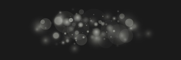 Belle scintille brillano con una luce speciale Vector scintilla su uno sfondo trasparente
