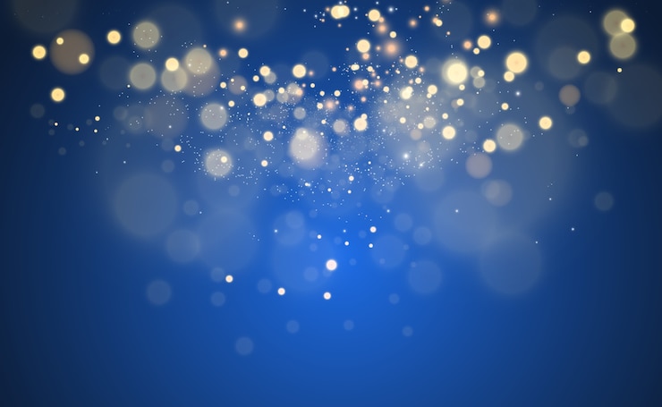 Belle scintille brillano di luce speciale.