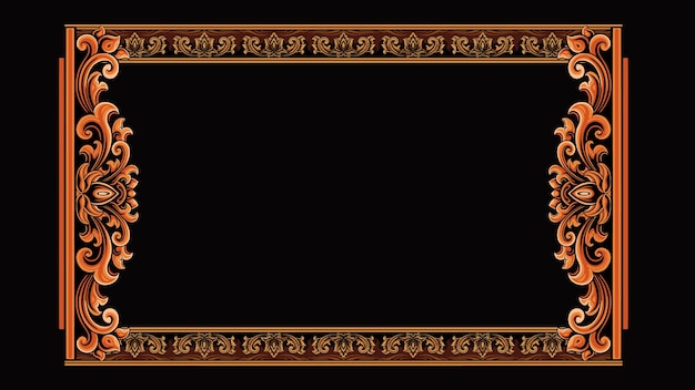 bellissimo stile classico invito a nozze disegno vettoriale colore modificabile