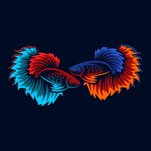 betta pesce logo