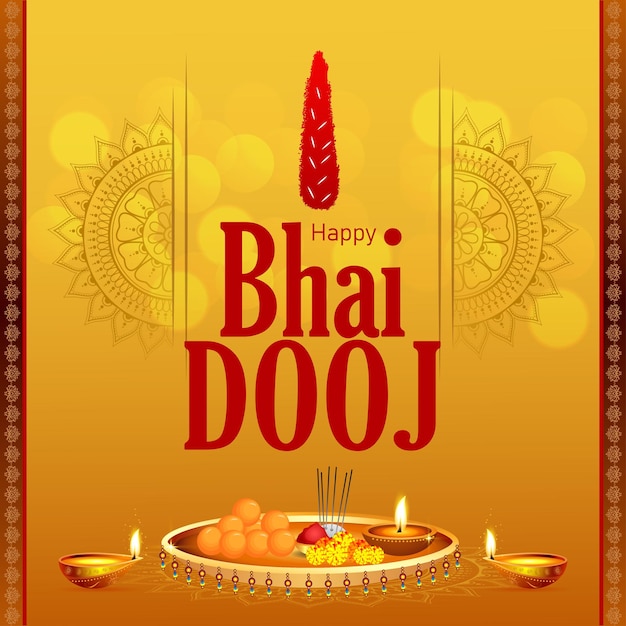 Bhai Dooj è un festival indù che celebra il legame tra fratelli e sorelle