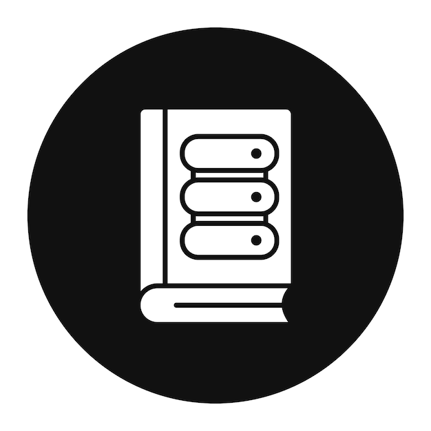 Biblioteca di illustrazioni vettoriali della base di dati