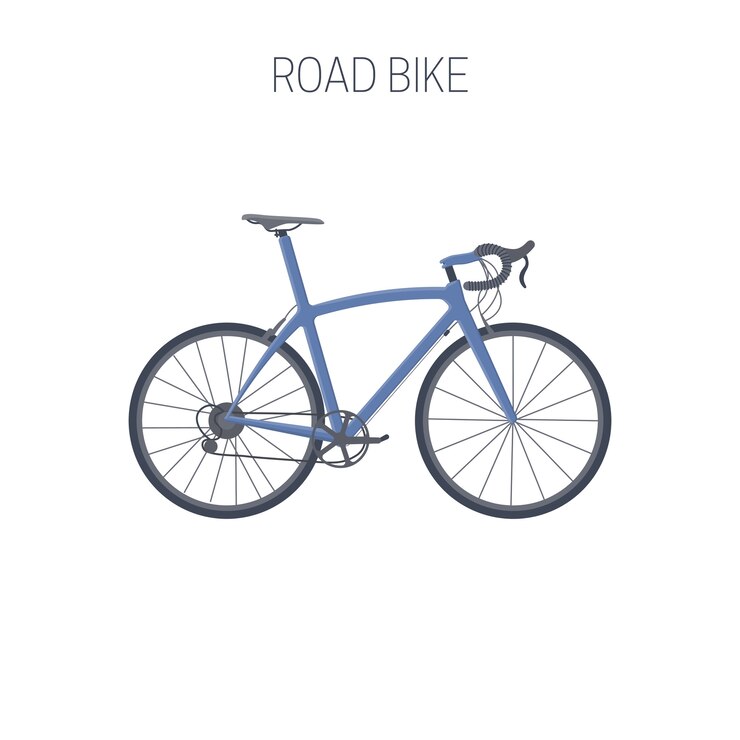 Bici da strada. Icona di sport.