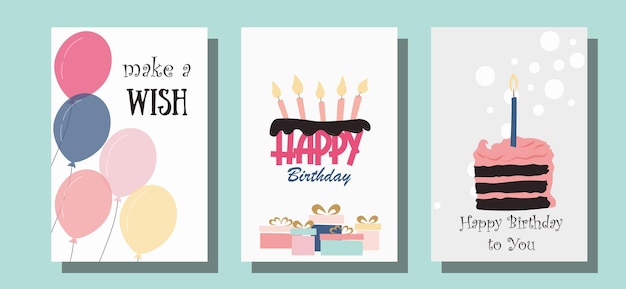 Biglietti d'auguri Set di biglietti d'auguri Salva la data Invito a una festa Un pezzo di torta