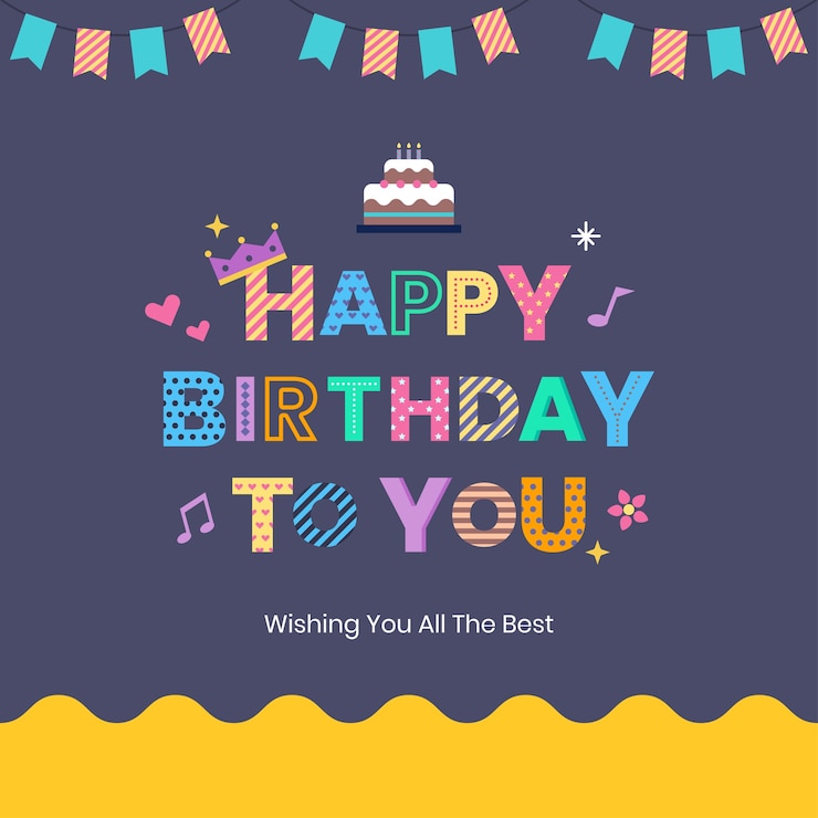 Biglietto d&#39;auguri colorato