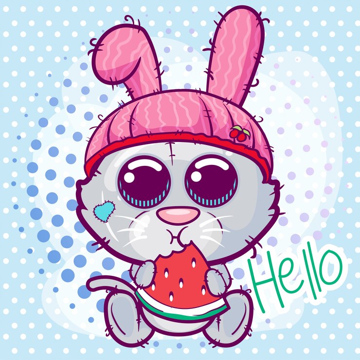 Vettore biglietto di auguri baby shower con gattino carino cartoon