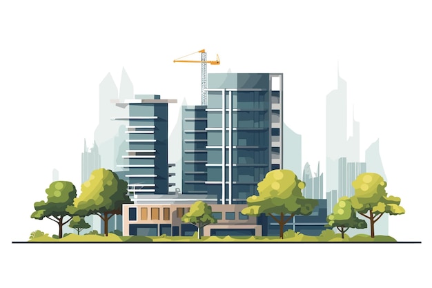 Biloooo_building_flat_design_isolated_on_white_background_not_t_79ce992708564e1185c62ff7ec0a89d3