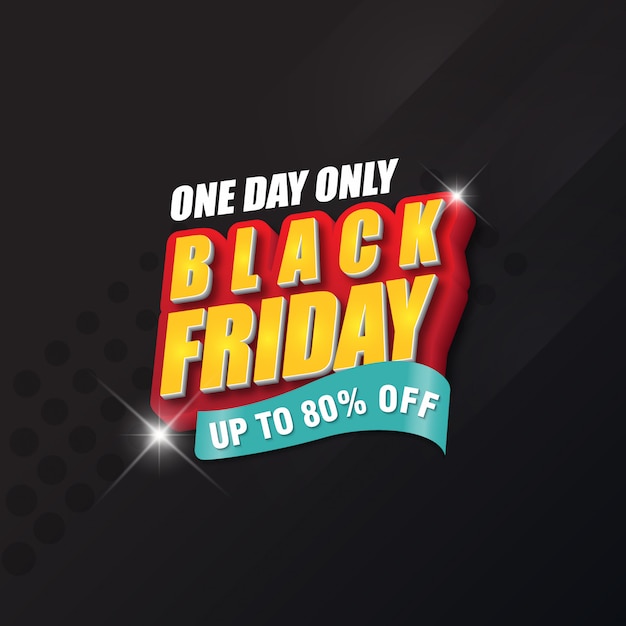 Black Friday Banner Design Template