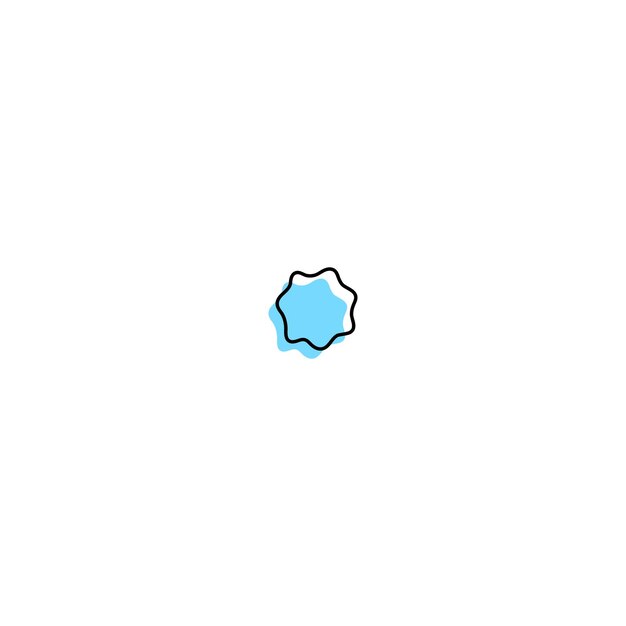 blob set elemento vettore con colore colore