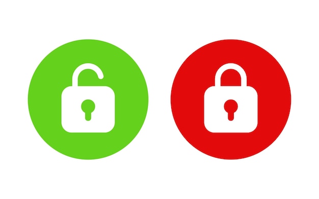 Blocco a lucchetto o icona bloccata per i social media template di password dell'interfaccia utente dell'applicazione mobile