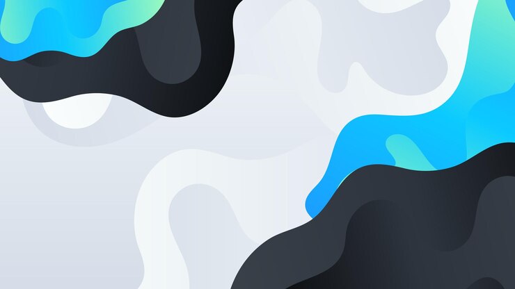Vettore blu nero e verde vettore moderno e semplice sfondo astratto