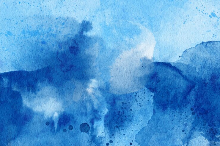 blu splash acquerello astratto sfondo