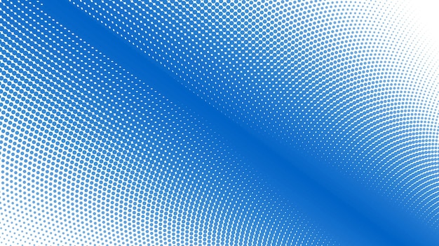 Blue gradient halftone background for modern abstract digital design graphic wallpaper and web