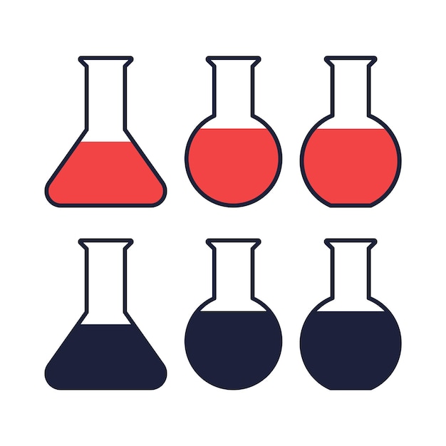 Bocconi scientifici di diverse forme