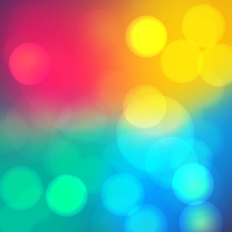 Vettore bokeh morbido sfondo sfocato con luce