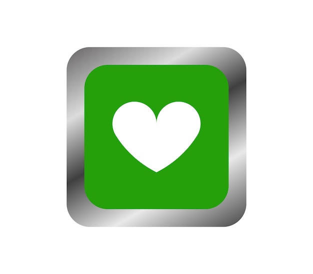 Bottone con cuore
