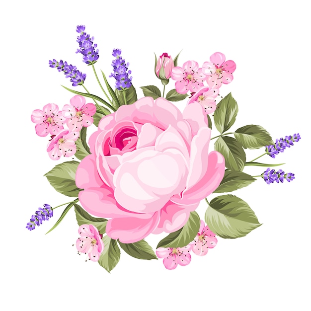 Bouquet di fiori primaverili.