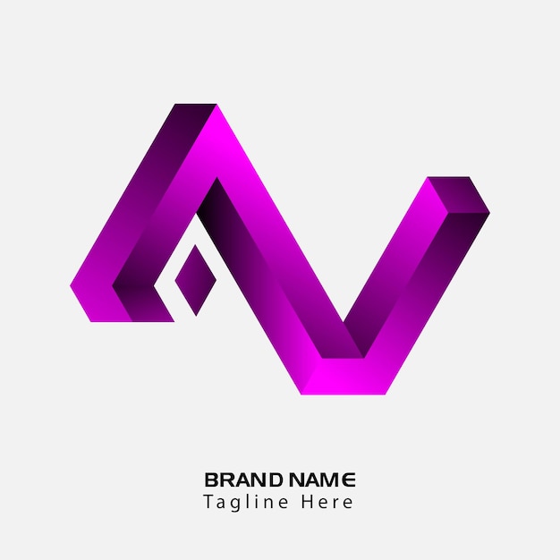 Branding corporate identity vector letter logo design concept