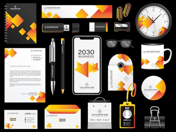 Vettore branding di lusso e design dell'identità