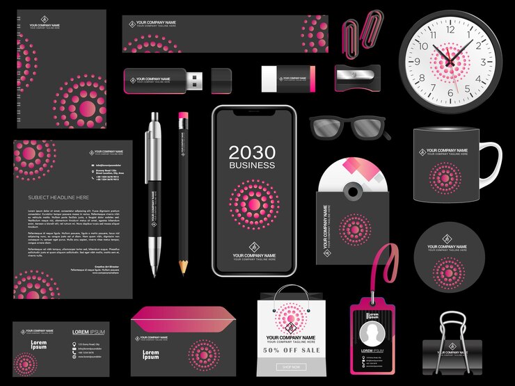 Vettore branding di lusso e design dell'identità