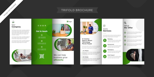 Brochure a tre ante