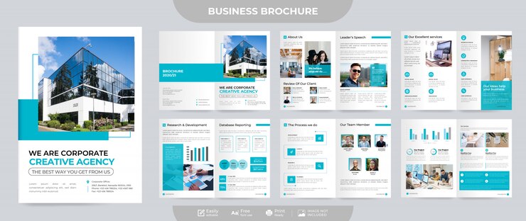 Brochure aziendale e modello di proposta