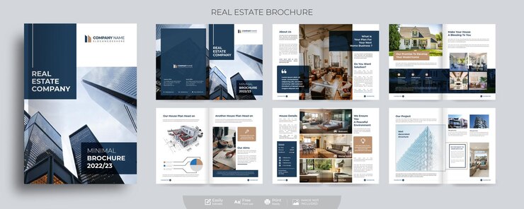 Brochure immobiliare e modello di proposta